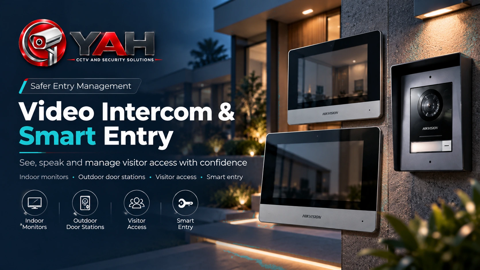 Video intercom and smart visitor entry solutions
